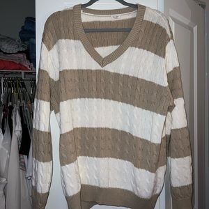 striped brandy melville sweater